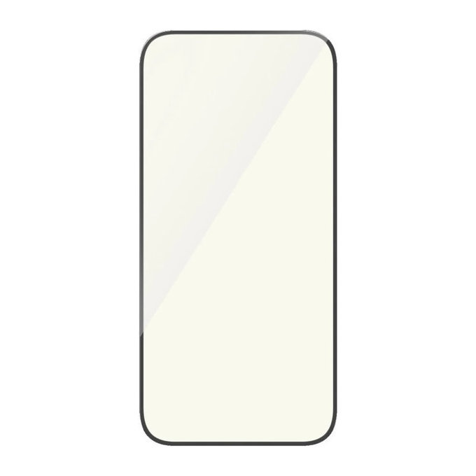 Edzett üveg UWF Eyecare applikátorral iPhone 15 készülékhez, Fekete, PanzerGlass
