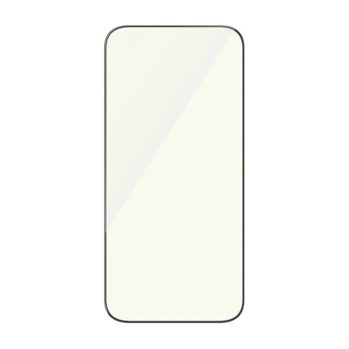 Edzett üveg UWF Eyecare applikátorral iPhone 15 Pro készülékhez, Fekete, PanzerGlass