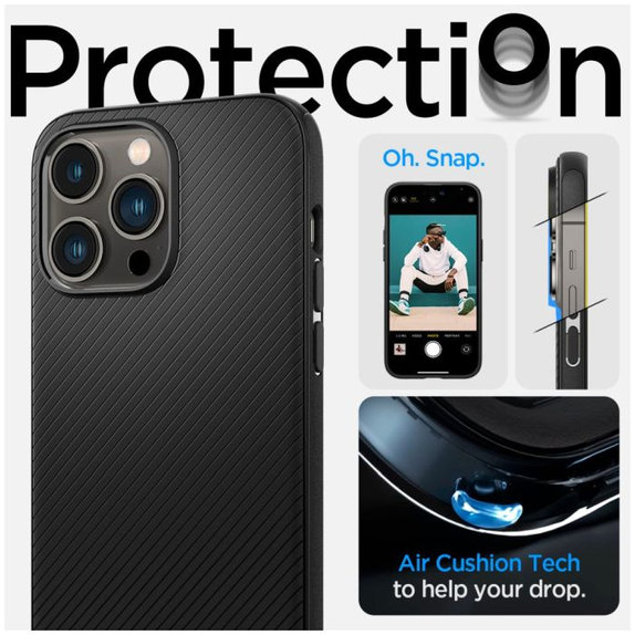 Spigen - Tok Mag Armor á MagSafe-el - iPhone 14 Pro, Matte Black