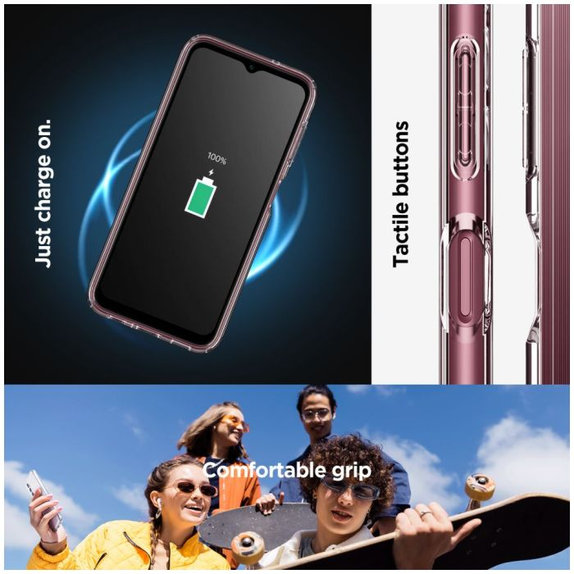 Spigen - Tok Liquid Air - Samsung Galaxy A14 5G, crystal clear