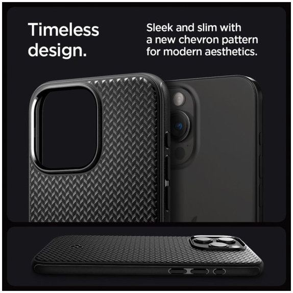 Spigen - Tok Mag Armor á MagSafe-el - iPhone 15 Pro Max, Matte Black