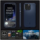 Spigen - Tok Mag Armor á MagSafe-el - iPhone 15 Pro Max, Navy Blue