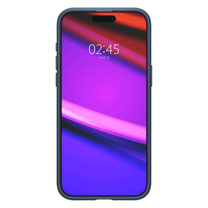 Spigen - Tok Mag Armor á MagSafe-el - iPhone 15 Pro, Navy Blue