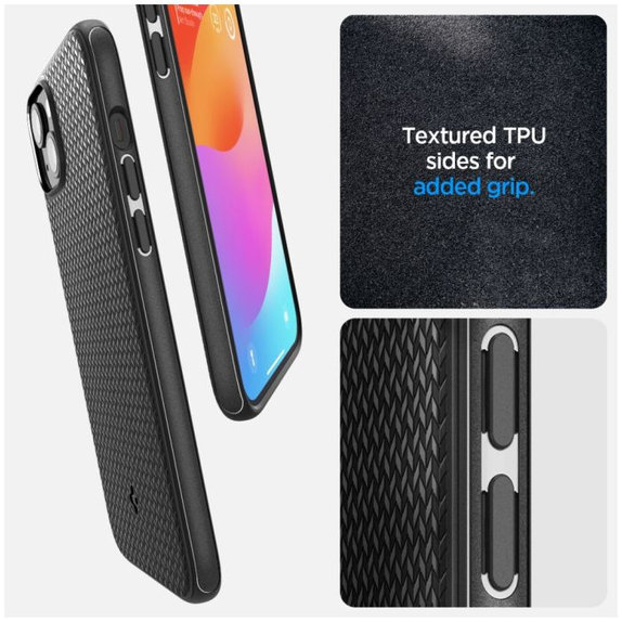 Spigen - Tok Mag Armor á MagSafe-el - iPhone 15, Matte Black