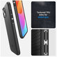 Spigen - Tok Mag Armor á MagSafe-el - iPhone 15, Matte Black