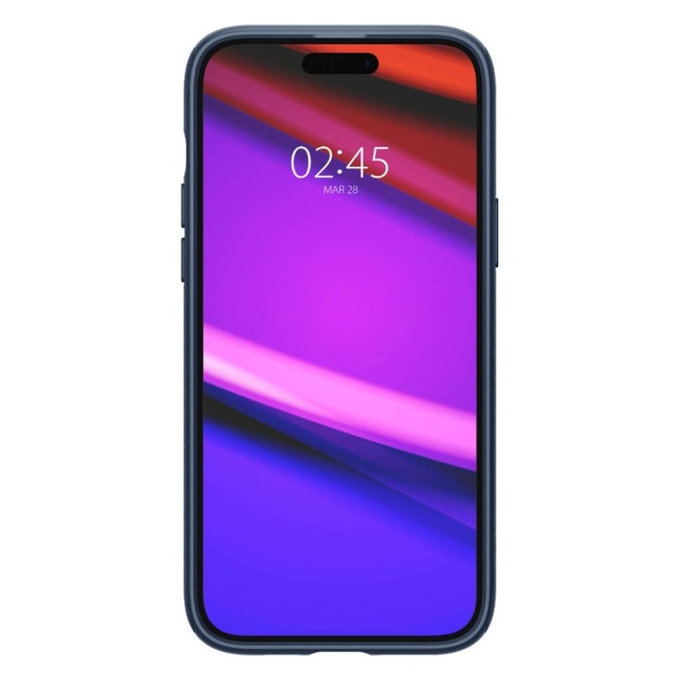 Spigen - Tok Mag Armor á MagSafe-el - iPhone 15, Navy Blue