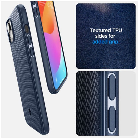 Spigen - Tok Mag Armor á MagSafe-el - iPhone 15, Navy Blue