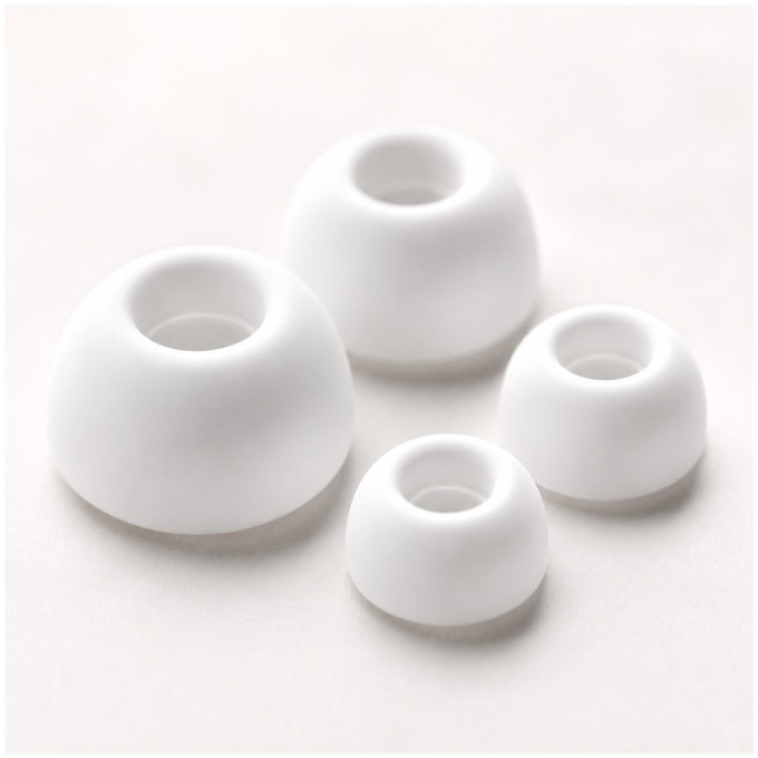 FixPremium - AirPods Pro Tips - 2 db-os készlet (L, S), white