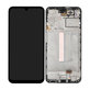 Samsung Galaxy A25 A256B - LCD Kijelző + Érintőüveg + Keret (Black) - GH82-33214A Genuine Service Pack