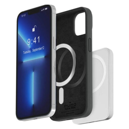 PURO - Tok ICON MAG MagSafe - iPhone 14 Pro, fekete