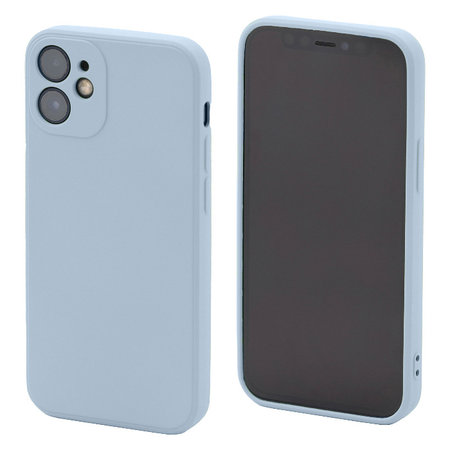 FixPremium - Szilikon Tok - iPhone 12 mini, light blue