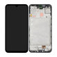Samsung Galaxy A15 4G, A15 5G A155F, A156B - LCD Kijelző + Érintőüveg + Keret (Black) - GH82-33637A, GH82-33638A Genuine Service Pack
