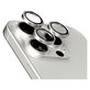 Kameralencse-védő Hoops iPhone 15 Pro/15 Pro Max készülékhez, White Titanium, PanzerGlass