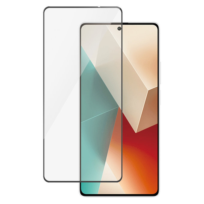 Edzett üveg UWF Xiaomi Redmi Note 13 készülékhez, Fekete, PanzerGlass