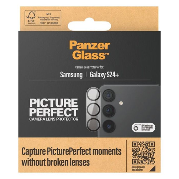 PanzerGlass - Kameralencse Védőburkolat PicturePerfect - Samsung Galaxy S24+, fekete