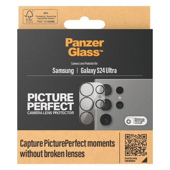 PanzerGlass - Kameralencse Védőburkolat PicturePerfect - Samsung Galaxy S24 Ultra, fekete