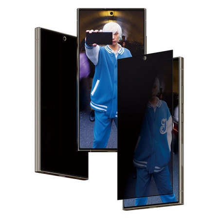 PanzerGlass - Edzett üveg Re:Fresh UWF Privacy az applikátorral - Samsung Galaxy S24 Ultra, fekete