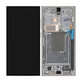 Samsung Galaxy S24 Ultra S928B - LCD Kijelző + Érintőüveg + Keret (Titanium Gray) - GH82-33396A Genuine Service Pack