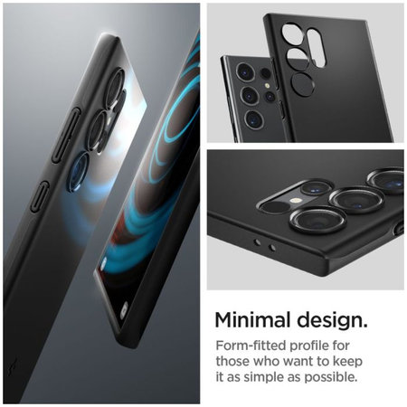 Spigen - Tok Thin Fit - Samsung Galaxy S24 Ultra, fekete