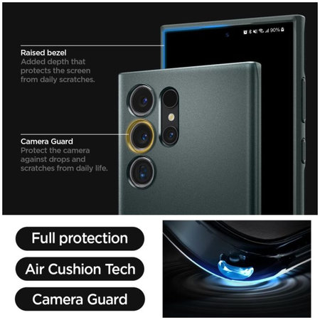 Spigen - Tok Thin Fit - Samsung Galaxy S24 Ultra, Abyss Green