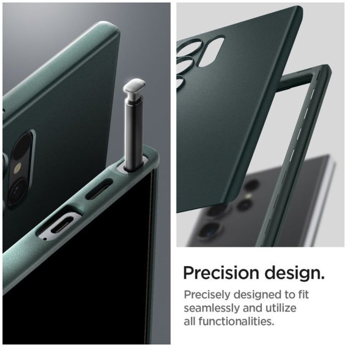 Spigen - Tok Thin Fit - Samsung Galaxy S24 Ultra, Abyss Green