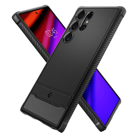 Spigen - Tok Rugged Armor - Samsung Galaxy S24 Ultra, Matte Black