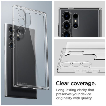 Spigen - Tok Ultra Hybrid - Samsung Galaxy S24 Ultra, átlátszó
