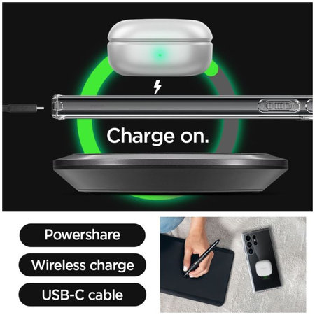 Spigen - Tok Ultra Hybrid - Samsung Galaxy S24 Ultra, átlátszó