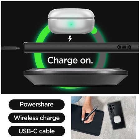 Spigen - Tok Ultra Hybrid - Samsung Galaxy S24 Ultra, Matte Black