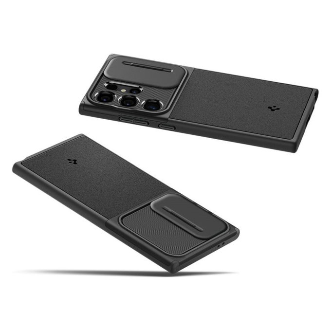 Spigen - Tok Optik Armor - Samsung Galaxy S24 Ultra, fekete