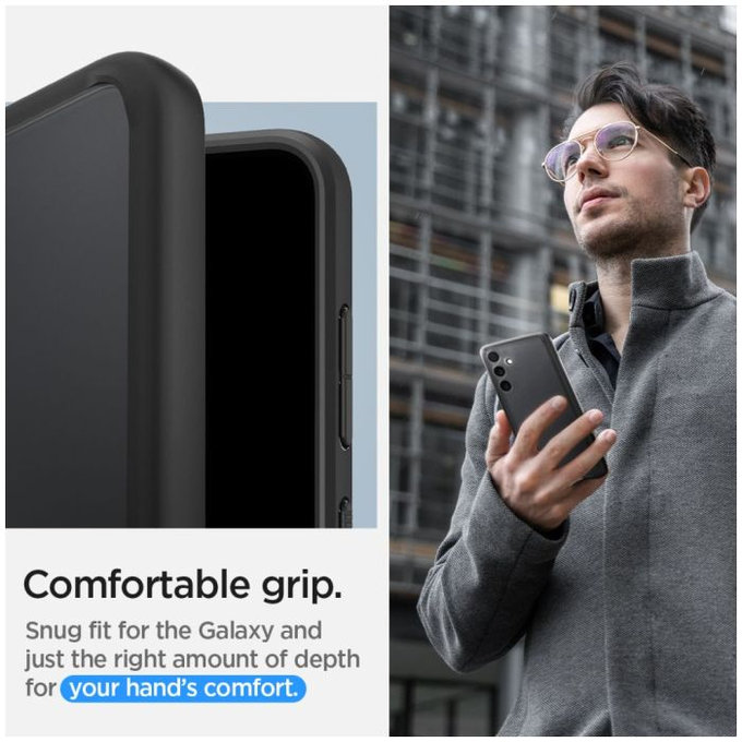 Spigen - Tok Ultra Hybrid - Samsung Galaxy S24+, Matte Black