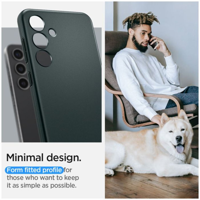 Spigen - Tok Thin Fit - Samsung Galaxy S24, Abyss Green