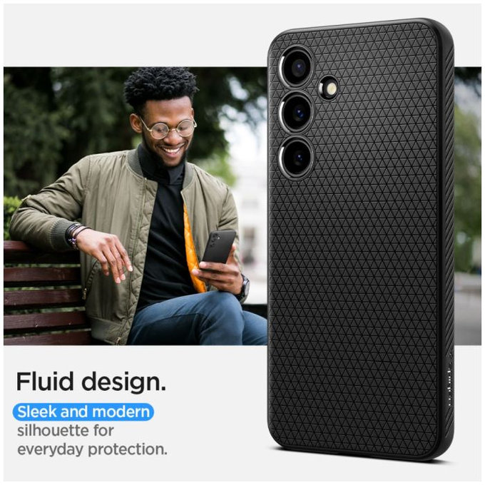 Spigen - Tok Liquid Air - Samsung Galaxy S24, Matte Black