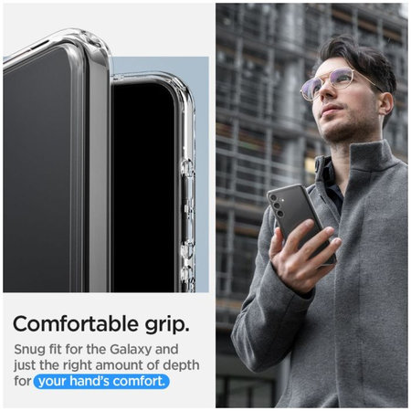 Spigen - Tok Ultra Hybrid - Samsung Galaxy S24, átlátszó