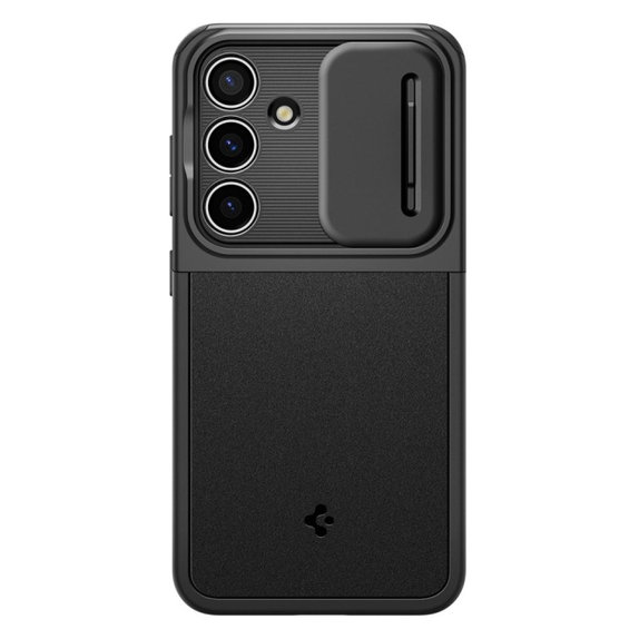 Spigen - Tok Optik Armor - Samsung Galaxy S24, fekete