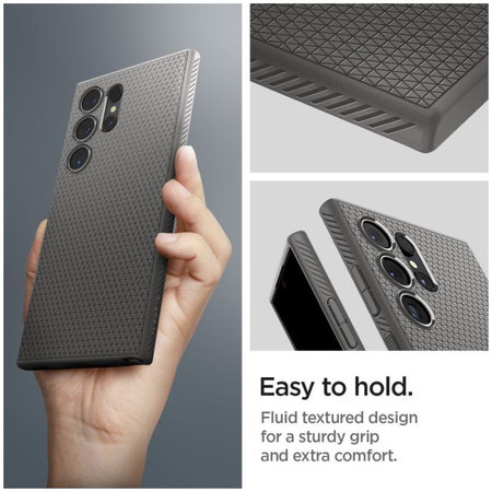Spigen - Tok Liquid Air - Samsung Galaxy S24 Ultra, Granite Grey