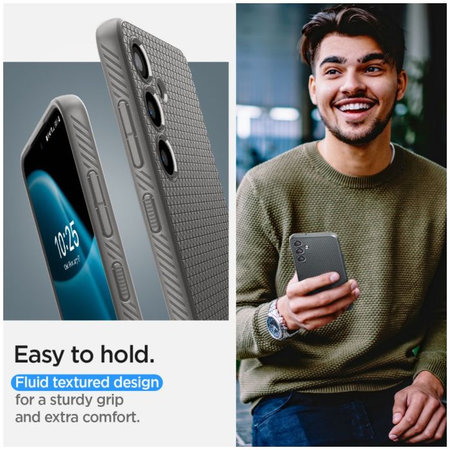 Spigen - Tok Liquid Air - Samsung Galaxy S24, Granite Grey