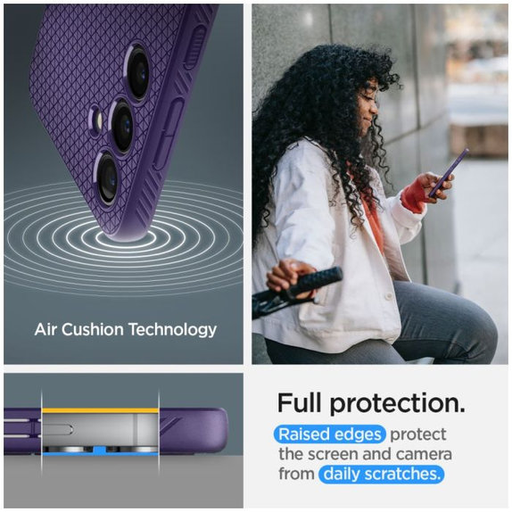 Spigen - Tok Liquid Air - Samsung Galaxy S24, Deep Purple