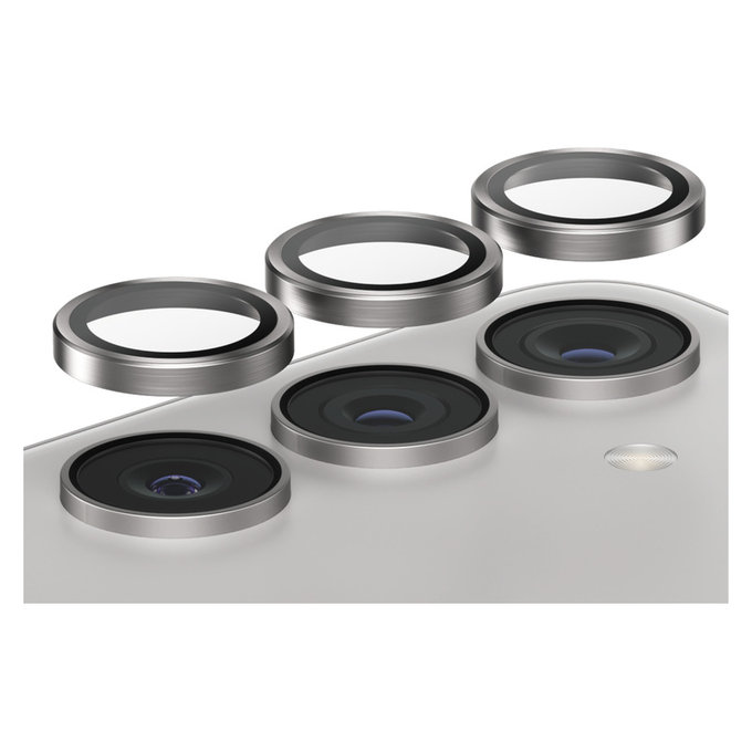 Kameralencse-védő Hoops Samsung Galaxy S24/S23/S23+ készülékhez, Szürke, PanzerGlass
