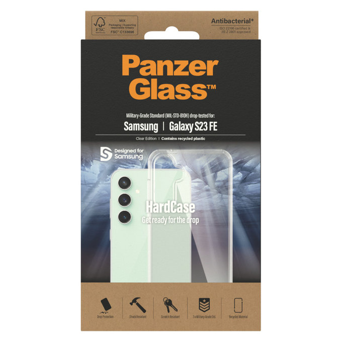 Tok HardCase AB Samsung Galaxy S23 FE készülékhez, Átlátszó, PanzerGlass