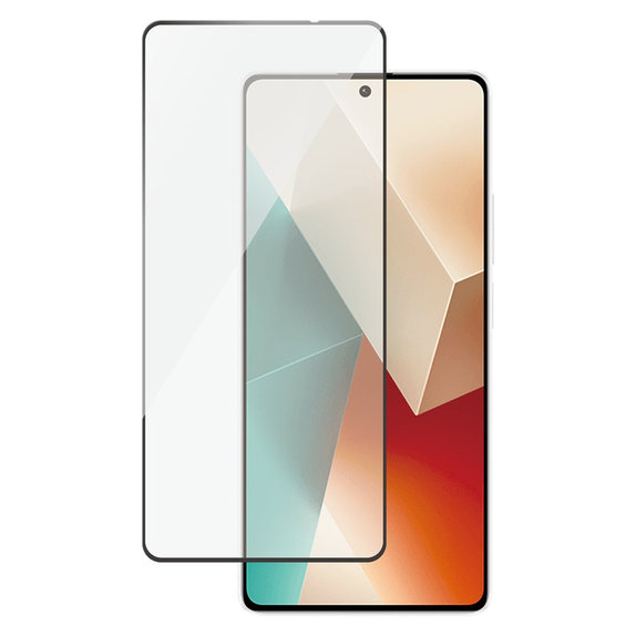 Edzett üveg UWF Xiaomi Redmi Note 13 4G készülékhez, Fekete, SAFE by PanzerGlass