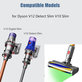 Dyson V12 - Padlófúvóka LED zöld Fénnyel