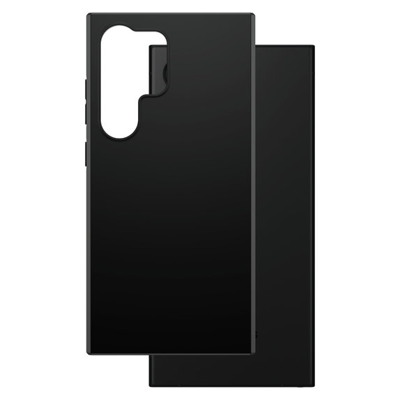 Tok TPU Samsung Galaxy S24 Ultra készülékhez, Fekete, SAFE by PanzerGlass