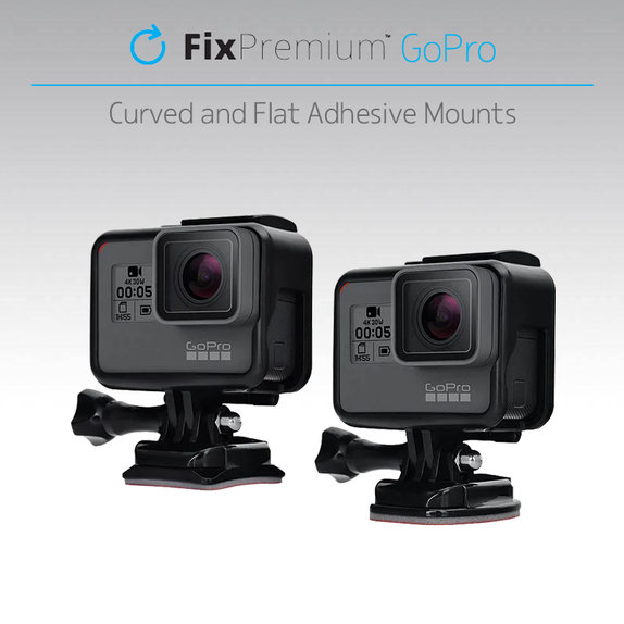 FixPremium - Ragasztókészlet GoPro rögzítéshez