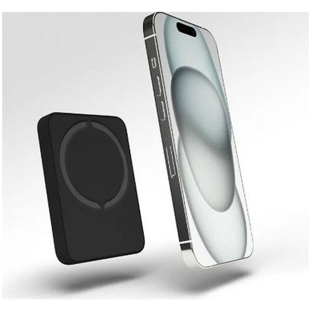 PURO - MagSafe PowerBank 4200 mAh 5W, USB-C, fekete