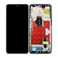 Honor X8a CRT-LX1 CRT-LX2 CRT-LX3 - LCD Kijelző + Érintőüveg + Keret (Midnight Black) TFT