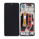 Oppo A98 - LCD Kijelző + Érintőüveg + Keret (Cool Black) TFT