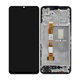 Vivo V22 - LCD Kijelző + Érintőüveg + Keret (Black) TFT