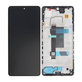 Xiaomi Poco X5 Pro - LCD Kijelző + Érintőüveg + Keret (Astral Black) TFT