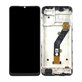 Infinix Smart 7 HD X6516 - LCD Kijelző + Érintőüveg + Keret (Ink Black) TFT